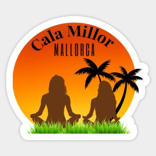 Cala Millor, Mallorca Spain Sticker